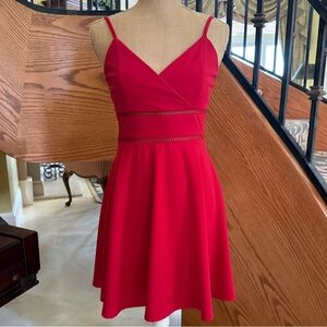 Trixxi Fit & Flare Mini Dress